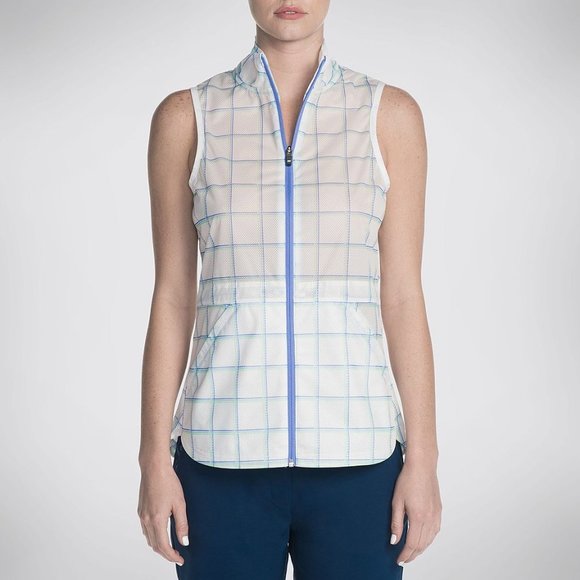 SKECHERS WJA2 GO GOLF  GOSHIELD JUBILEE VEST White - Picture 1 of 2